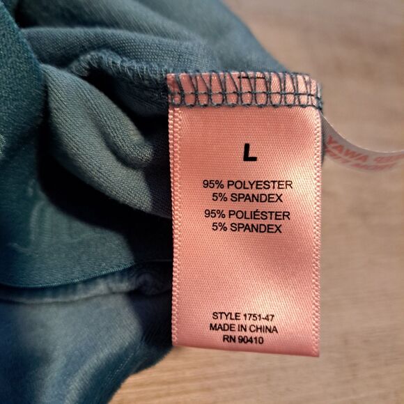 Juicy Couture Women’s Blue Velour Sleep Shorts Bling Booty Rhinestone Logo Large - Picture 4 of 10